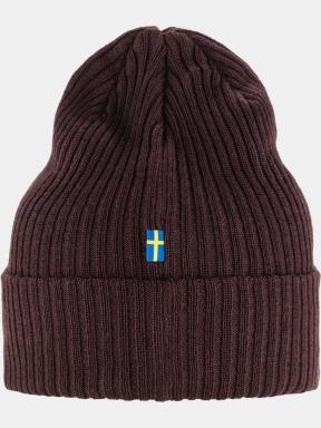 Fjallraven Fjällräven Rib Hat kötött sapka bordó színben 3