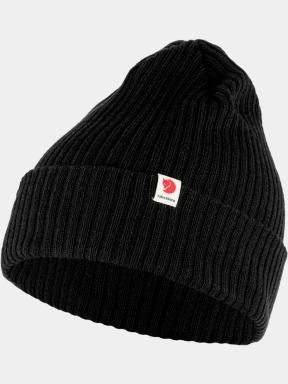 Fjallraven Fjällräven Rib Hat kötött sapka fekete színben 1