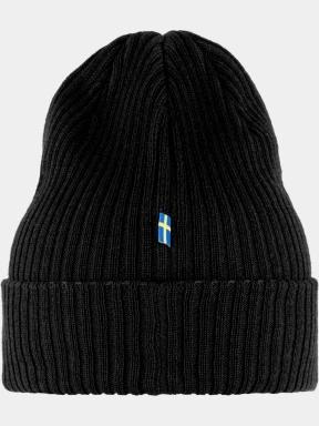 Fjallraven Fjällräven Rib Hat kötött sapka fekete színben 3
