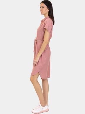 Fjallraven Övik Hemp Dress W női ingruha rózsaszín színben 3