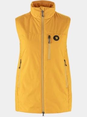 Fjallraven Bergtagen 60 Insulation vest W női mellény sárga színben 1