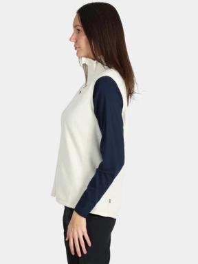Fjallraven Övik Lite Fleece Vest W női mellény homok színben 3