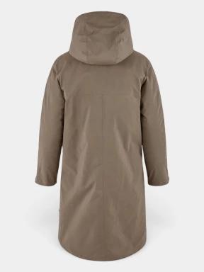 Fjallraven Övik GTX Padded Parka W női vízhatlan kabát barna színben 3