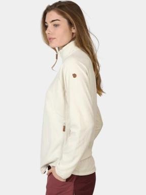 Fjallraven Övik Lite Fleece Jacket W női polár pulóver homok színben 3