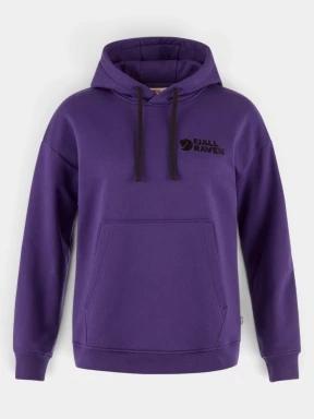 Fjallraven Fjällräven Classic Hoodie W női kapucnis pulóver lila színben 1