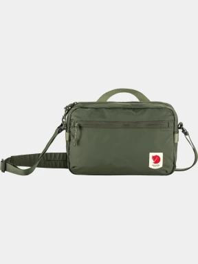 Fjallraven High Coast Crossbody oldaltáska oliva színben 1