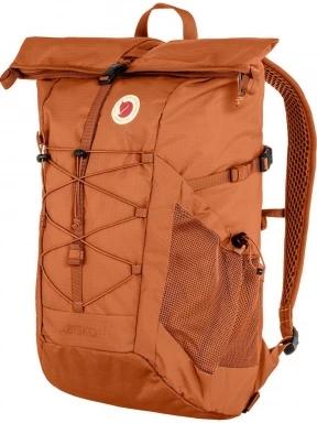 Fjallraven Abisko Hike Foldsack túrahátizsák narancssárga színben 3