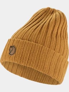 Fjallraven Byron Hat kötött sapka sárga színben 1