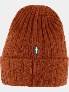 Fjallraven Byron Hat kötött sapka narancssárga színben 3