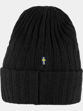 Fjallraven Byron Hat kötött sapka fekete színben 3