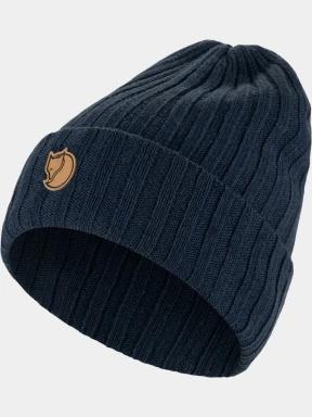 Fjallraven Byron Hat kötött sapka sötétkék színben 1
