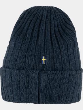 Fjallraven Byron Hat kötött sapka sötétkék színben 3