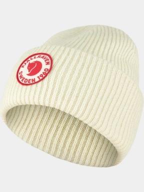 Fjallraven 1960 Logo Hat kötött sapka fehér színben 1