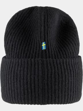 Fjallraven 1960 Logo Hat kötött sapka fekete színben 3