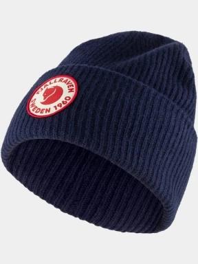 Fjallraven 1960 Logo Hat kötött sapka sötétkék színben 1