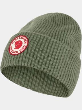 Fjallraven 1960 Logo Hat kötött sapka zöld színben 1