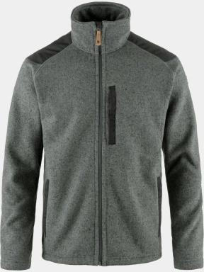 Fjallraven Buck Fleece M férfi polár pulóver szürke színben 1