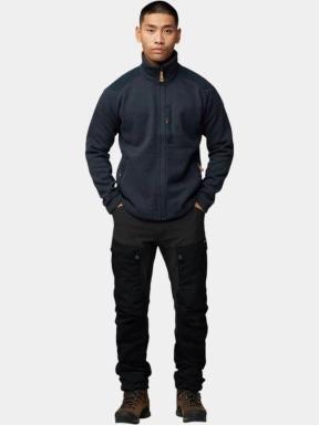 Fjallraven Buck Fleece M férfi polár pulóver sötétkék színben 1