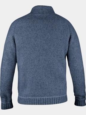 Fjallraven Lada Sweater M férfi kötött pulóver sötétkék színben 3