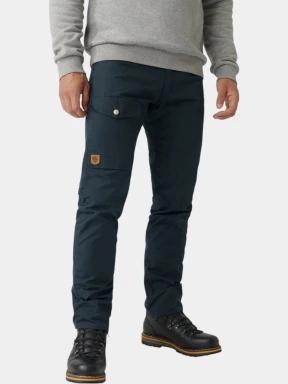 Fjallraven Greenland Jeans M Reg férfi hosszú nadrág sötétkék színben 1