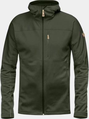 Fjallraven Abisko Trail Fleece M férfi polár pulóver zöld színben 1
