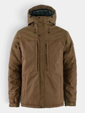 Fjallraven Skogsö Padded Jacket M férfi télikabát barna színben 1