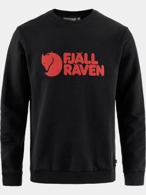 Fjallraven Fjällräven Logo Sweater M férfi pulóver fekete színben 1