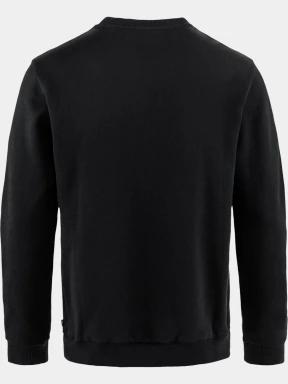 Fjallraven Fjällräven Logo Sweater M férfi pulóver fekete színben 3