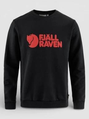 Fjallraven Fjällräven Logo Sweater M férfi pulóver fekete színben 1