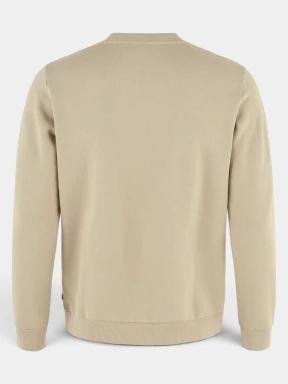 Fjallraven Fjällräven Logo Sweater M férfi pulóver homok színben 3