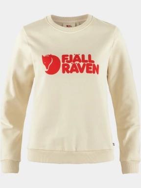 Fjallraven Fjällräven Logo Sweater W női pulóver homok színben 1