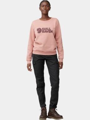 Fjallraven Fjällräven Logo Sweater W női pulóver rózsaszín színben 1