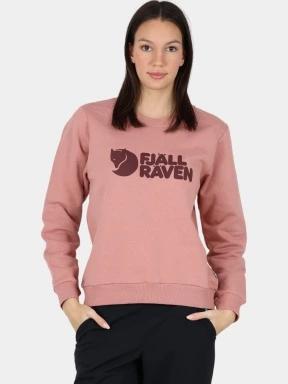 Fjallraven Fjällräven Logo Sweater W férfi pulóver rózsaszín színben 1