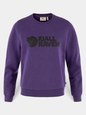 Fjallraven Fjällräven Logo Sweater W női pulóver lila színben 1
