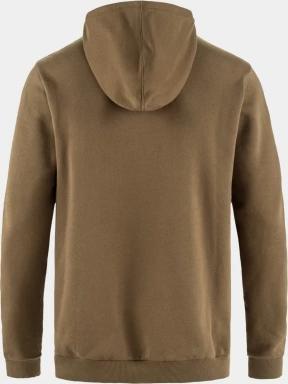 Fjallraven Fjällräven Logo Hoodie M férfi kapucnis pulóver barna színben 3
