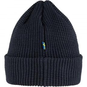 Fjallraven Fjällräven Tab Hat kötött sapka sötétkék színben 3