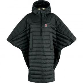 Fjallraven Expedition Down Poncho női poncsó fekete színben 1