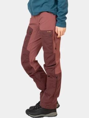 Fjallraven Keb Trousers Curved W női túranadrág lila színben 3