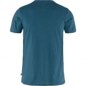 Fjallraven Fjällräven Fox T-shirt M férfi rövid ujjú póló kék színben 3