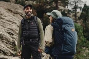 Fjallraven Expedition X-Lätt Vest M férfi mellény sötétkék színben 1
