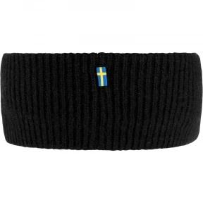 Fjallraven 1960 Logo Headband fejpánt fekete színben 3