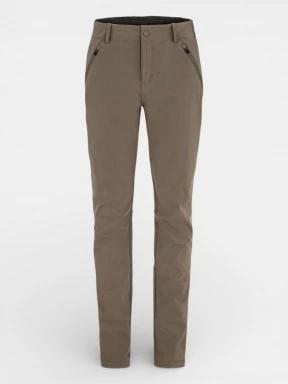 Fjallraven Abisko Trail Stretch Trousers W női túranadrág barna színben 1