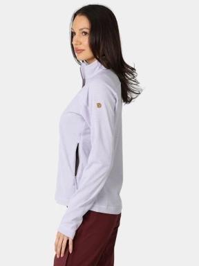 Fjallraven Abisko Lite Fleece Jacket W női polár pulóver lila színben 3