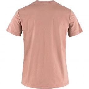 Fjallraven Fox Boxy Logo Tee W női rövid ujjú póló rózsaszín színben 3