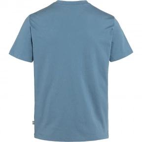 Fjallraven Fox Boxy Logo Tee W női rövid ujjú póló kék színben 3