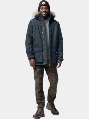 Fjallraven Nuuk Lite Parka M férfi télikabát sötétkék színben 1