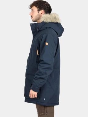Fjallraven Nuuk Lite Parka M férfi télikabát sötétkék színben 3