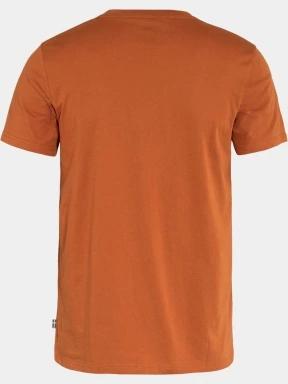 Fjallraven Fjällräven Logo T-shirt M férfi rövid ujjú póló narancssárga színben 3