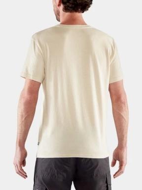 Fjallraven 1960 Logo T-shirt M férfi rövid ujjú póló homok színben 3