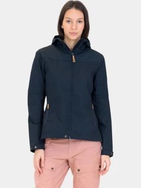 Fjallraven Stina Jacket W női átmeneti kabát sötétkék színben 1
